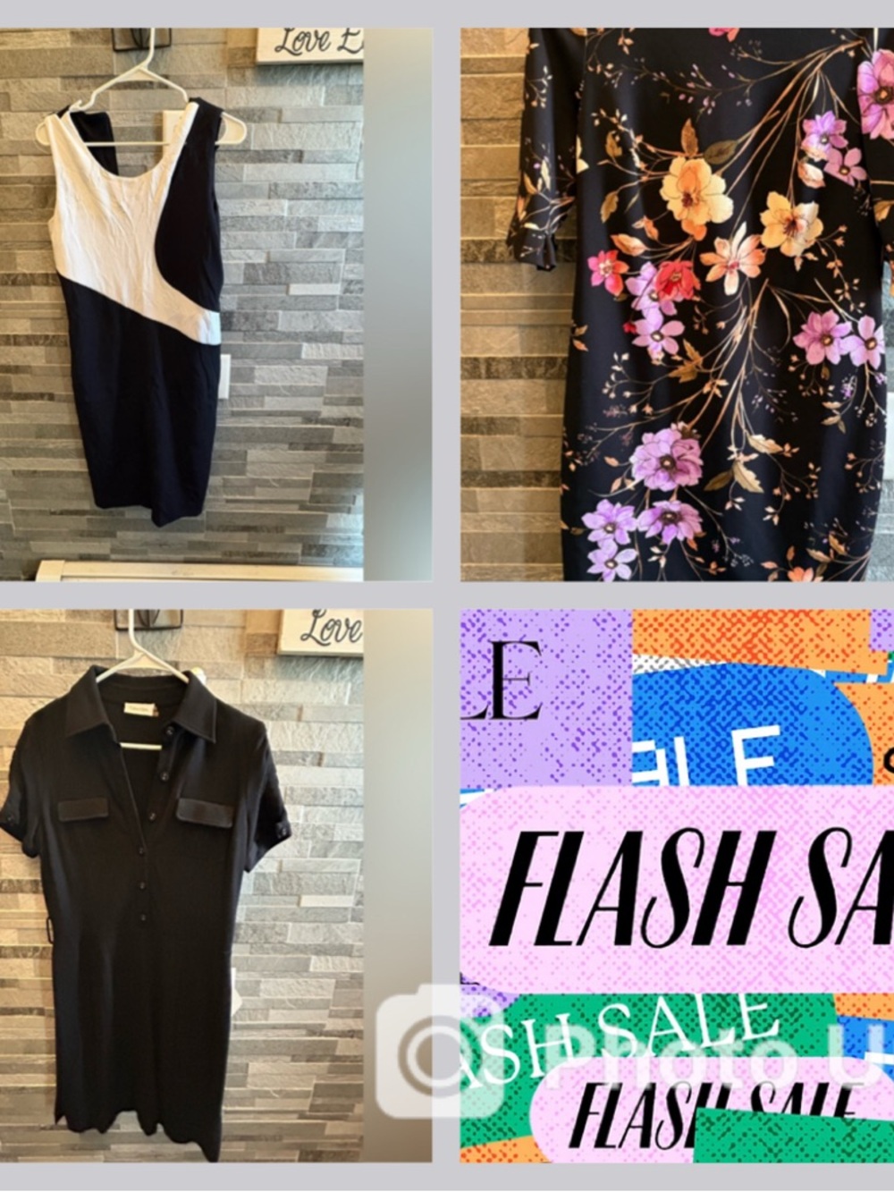 Calvin Klein 3 dress bundle size 10